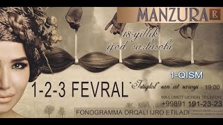 Manzura - Koncert dasturi 2015