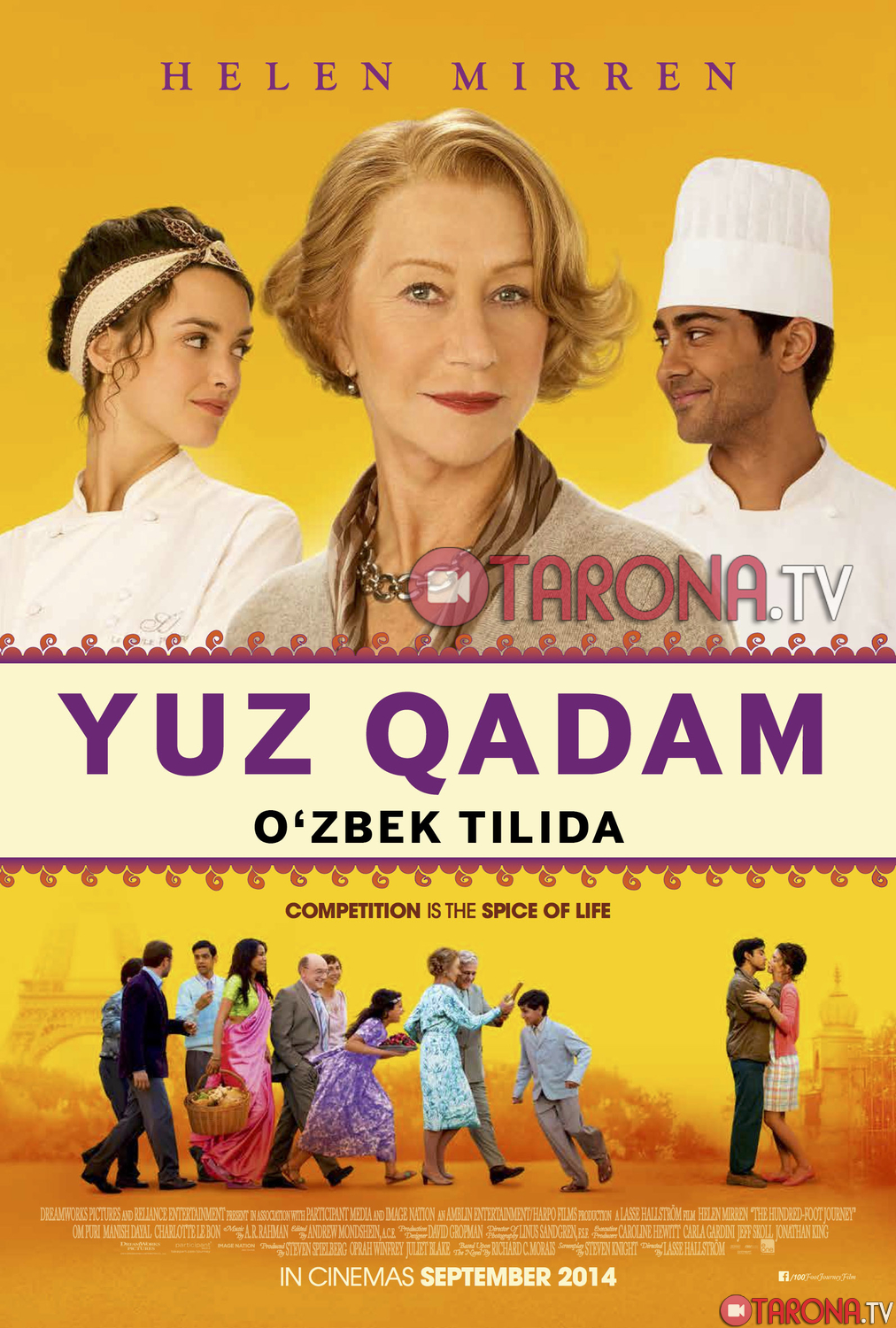 Yuz Qadam (Tarjima, O'zbek tilida) 2014