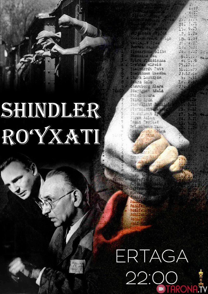 Shindler ro'yxati (Xorij kinosi, Uzbek tilida) 1993
