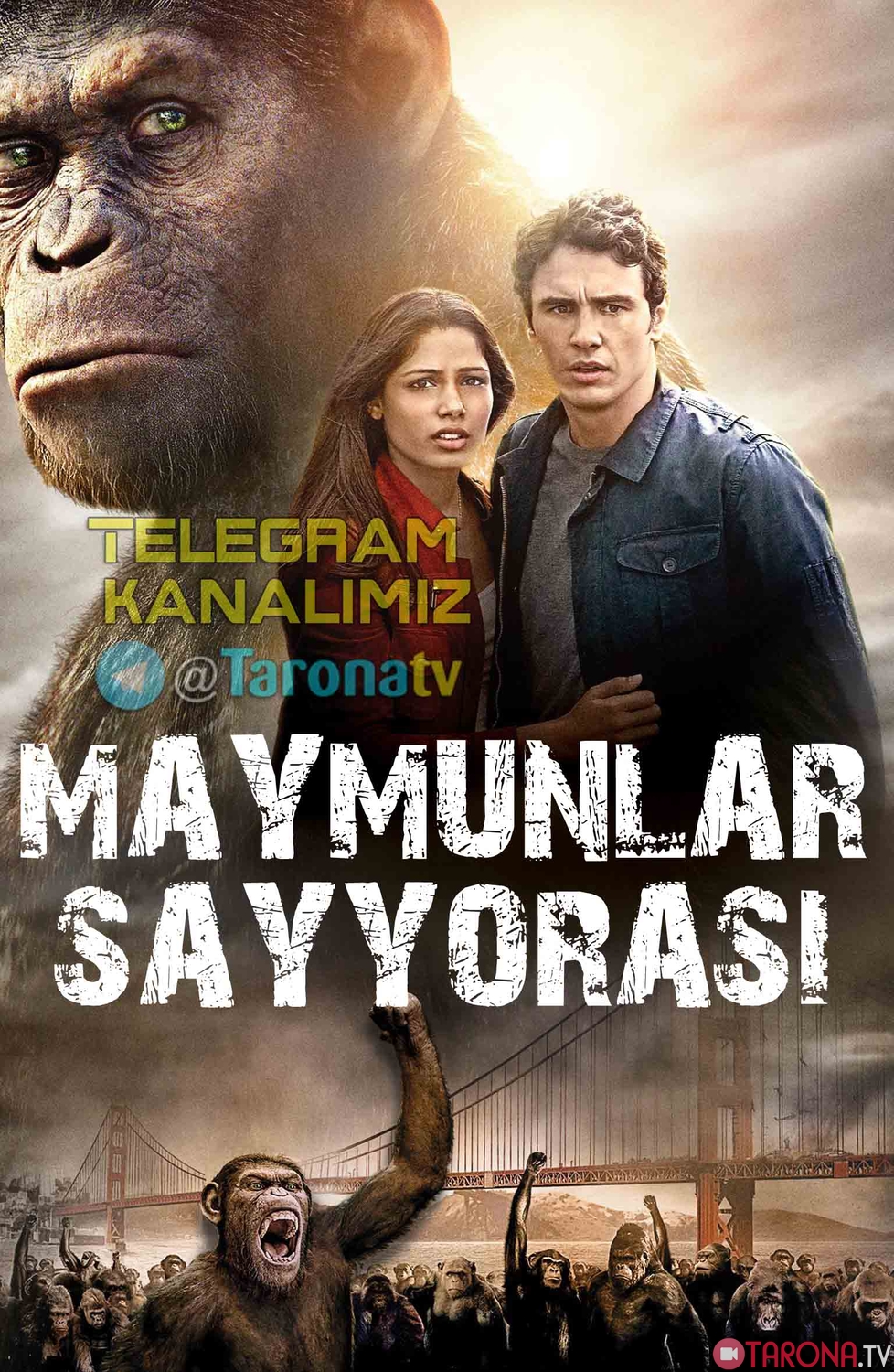Maymunlar Sayyorasi 1 Tarjima kino, Uzbek tilida 2011