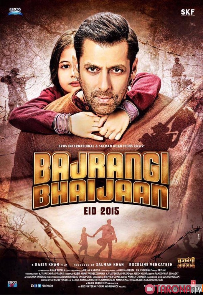 Bajrangi Og'a (Hind kino, Uzbek tilida) 2015