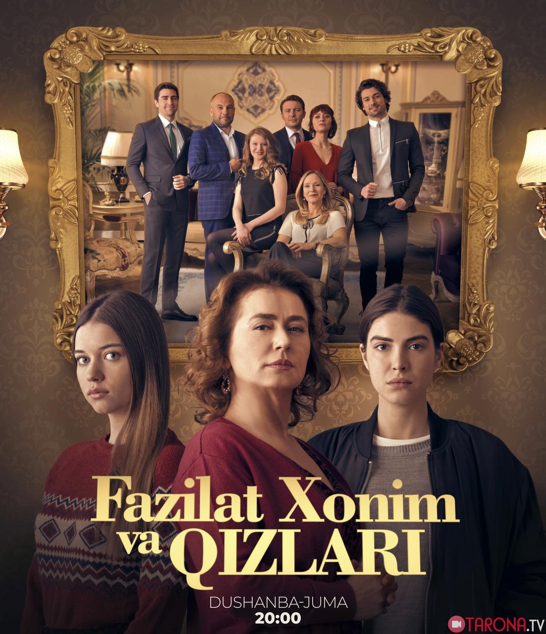 Fazilat xonim va qizlari - 1-78, 79, 80, 81-qismlar (Turk seriali, Uzbek tilida) 2019