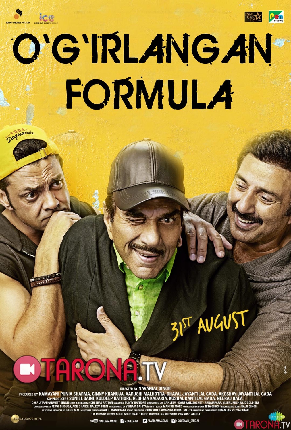 O'g'irlangan Formula (Hind kino, uzbek tilida) 2011