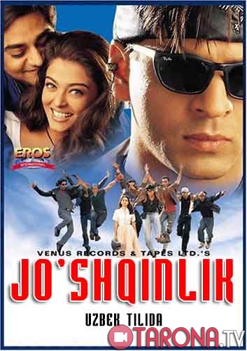 Jo'shqinlik / Азарт любви Hind kino, uzbek tilida 2000