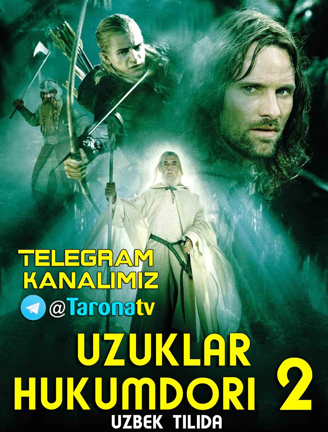 Uzuklar Hukumdori 2 Ikki qalla / Властелин колец (Uzbek tilida) HD 2002