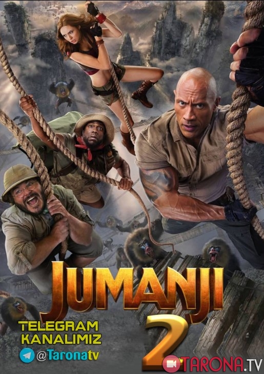 Jumanji 2 Keyingi bosqich (Fontastik komediya, Uzbek tilida) 2019