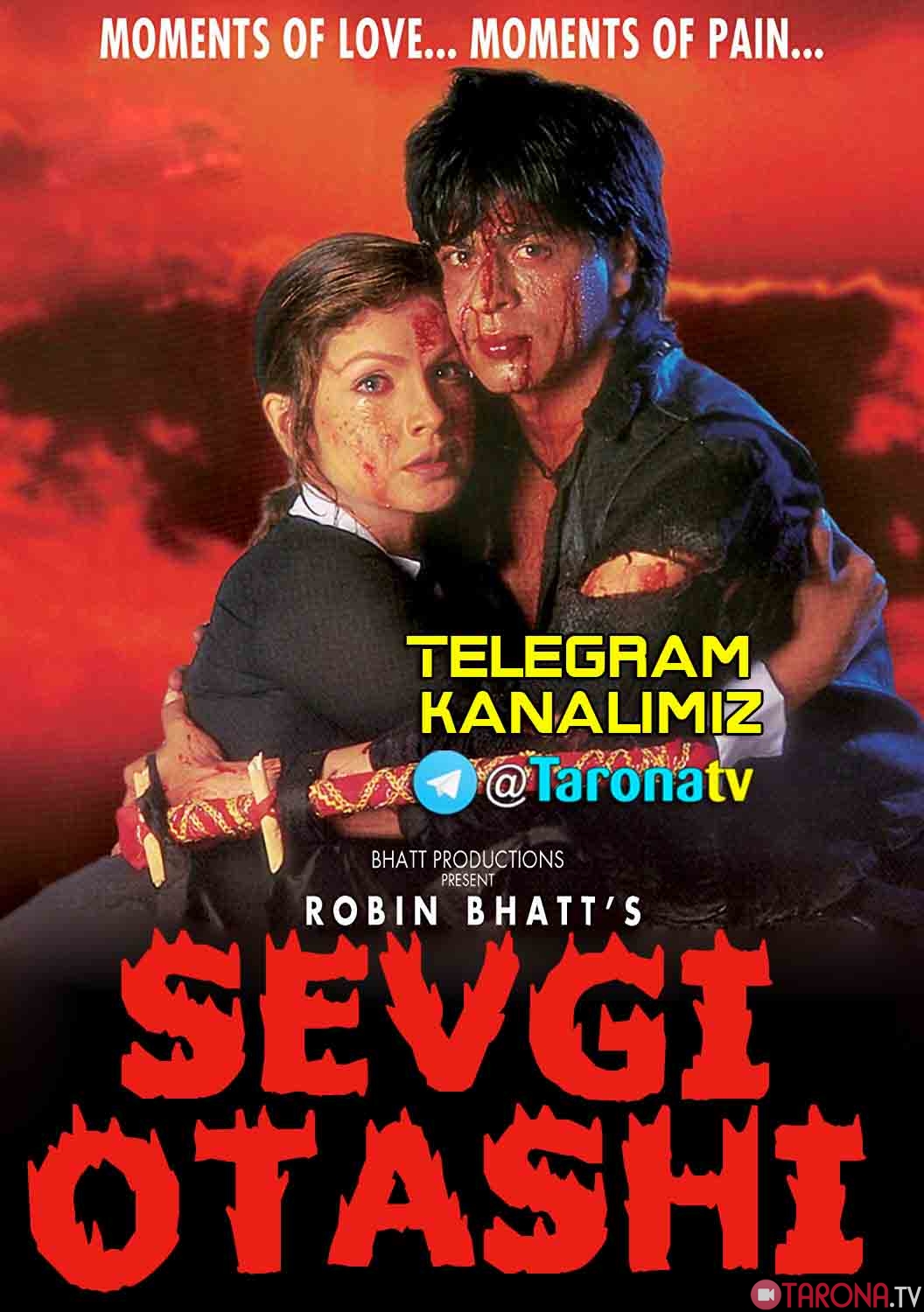 Sevgi Otashi Hind kino, Uzbek tilida