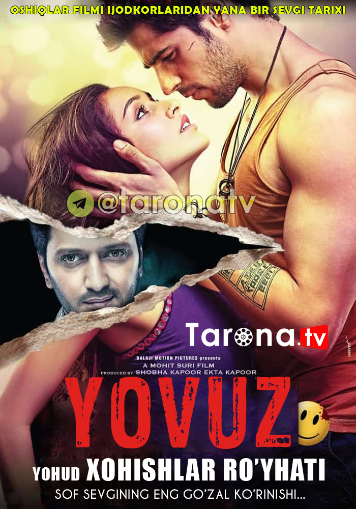 Yovuz / Xohishlar ro'yhati (Hind kino, Sevgi qissasi, O'zbek tilida) 2014