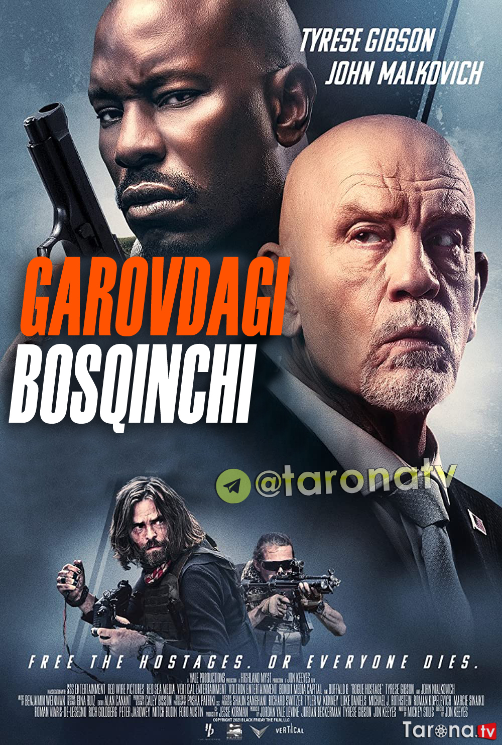 Garovdagi Bosqinchi (Uzbek tilida, O'zbekcha tarjima, HD Kino, Jangari) 2021
