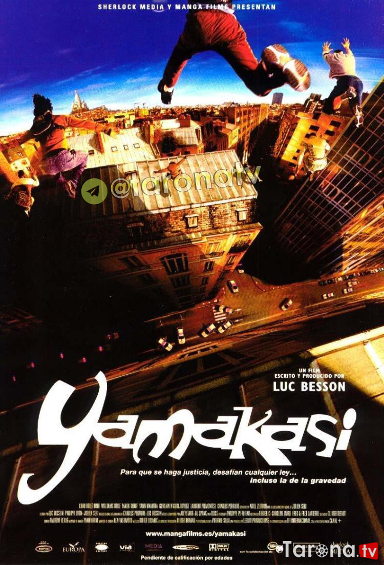 Yamakasi / yangi samuraylar (Uzbek tilida, O'zbekcha tarjima, kriminal, jangari, drama)