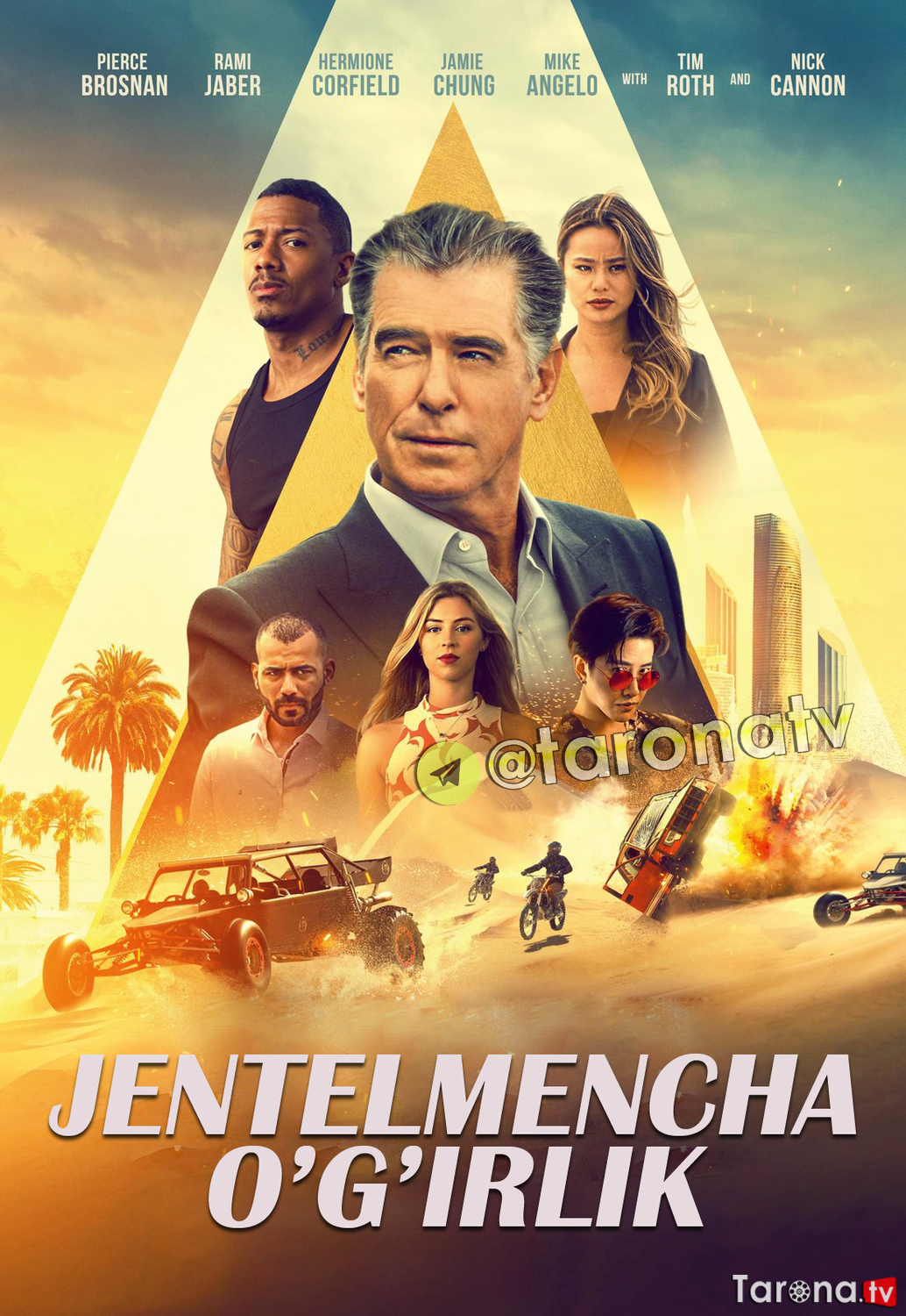 Jentelmencha O'g'irlik (Uzbek tilida, O'zbekcha tarjima, HD Kino, Jangari, sarguzasht) 2021