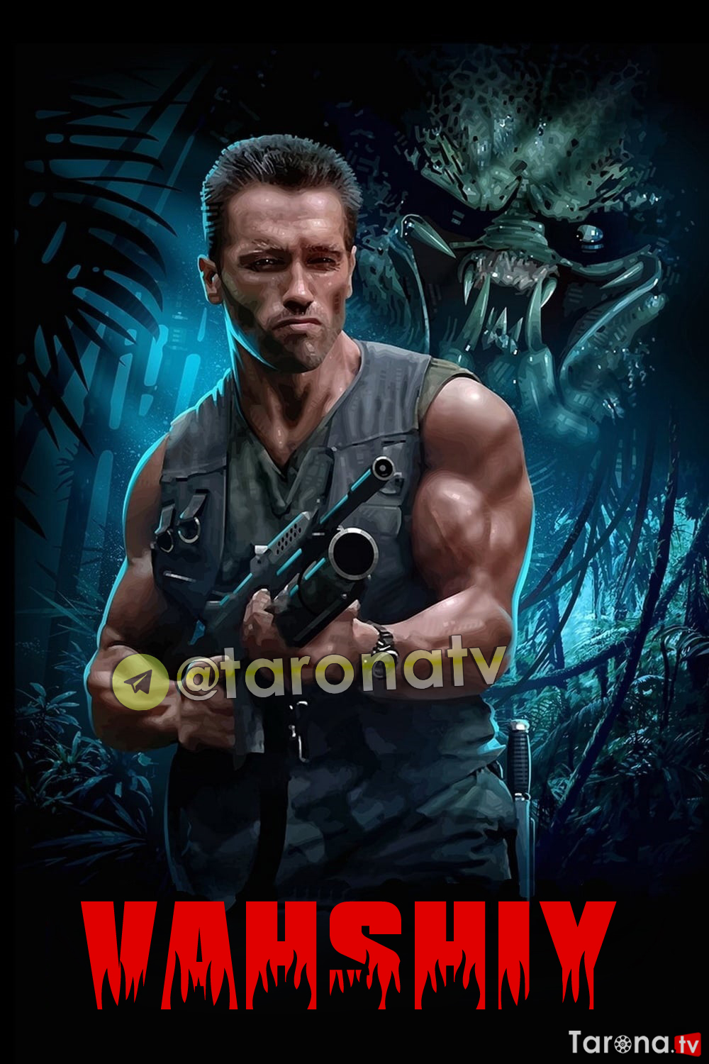 Vahshiy (Uzbek tilida, O'zbekcha tarjima, HD Kino, fantastika, jangari, sarguzasht) 1987