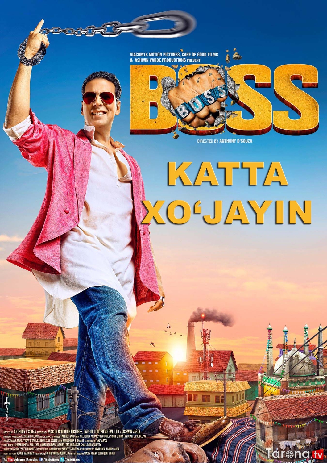 Katta xo'jayin / Boss hind kinosi, o'zbekcha tarjima 2013